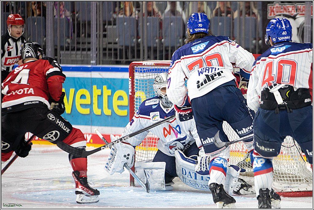 PENNY DEL; Koelner Haie- Adler Mannheim; Koeln, 02.01.2022